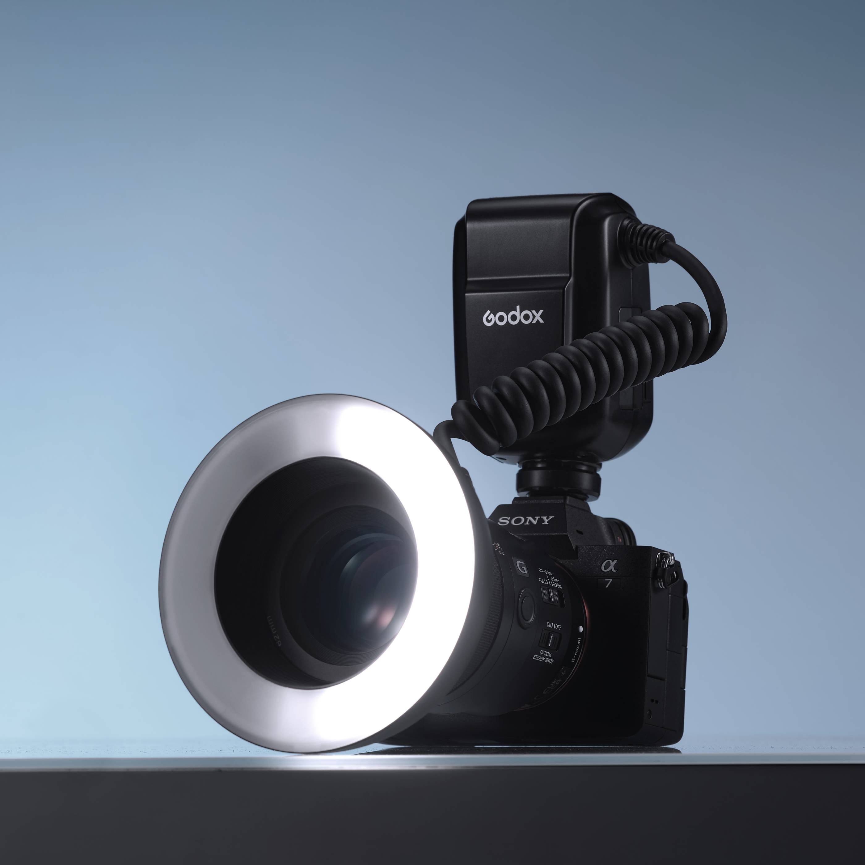 картинка Вспышка для макросъемки Godox MF-R76S+ TTL для Sony от магазина Ultra-mart