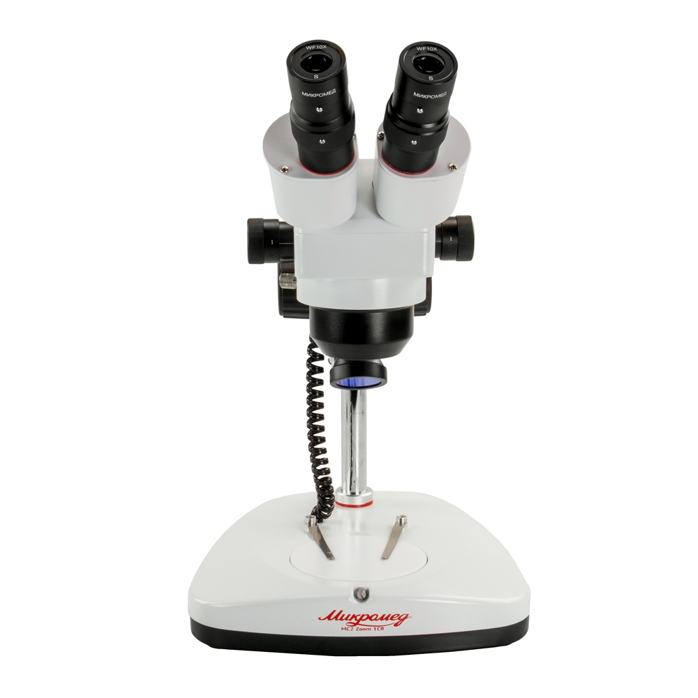 картинка Микроскоп стерео МС-2-ZOOM вар.1CR,  арт.10563 , лабораторный от магазина Ultra-mart