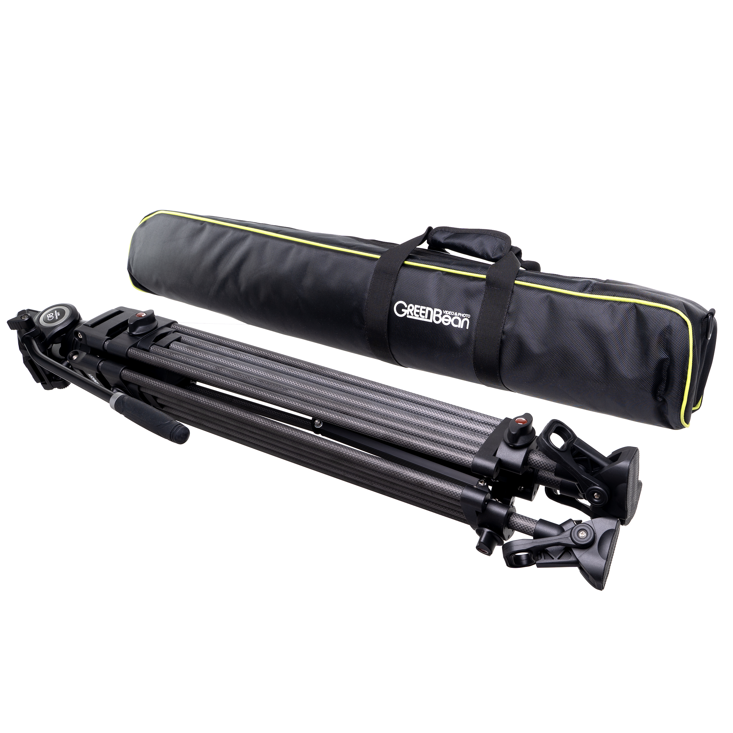 картинка Видеоштатив GreenBean VideoMaster 307C карбоновый от магазина Ultra-mart
