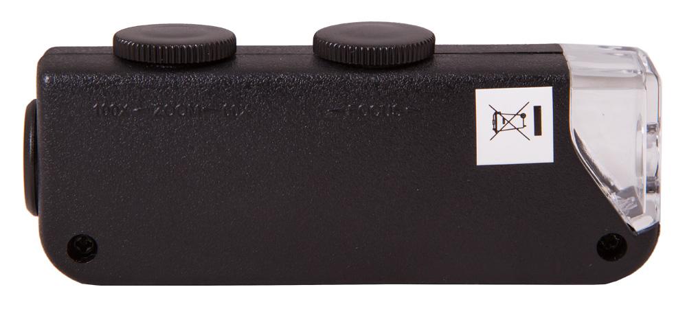 картинка Микроскоп карманный Bresser 60x–100x со светодиодной подсветкой от магазина Ultra-mart