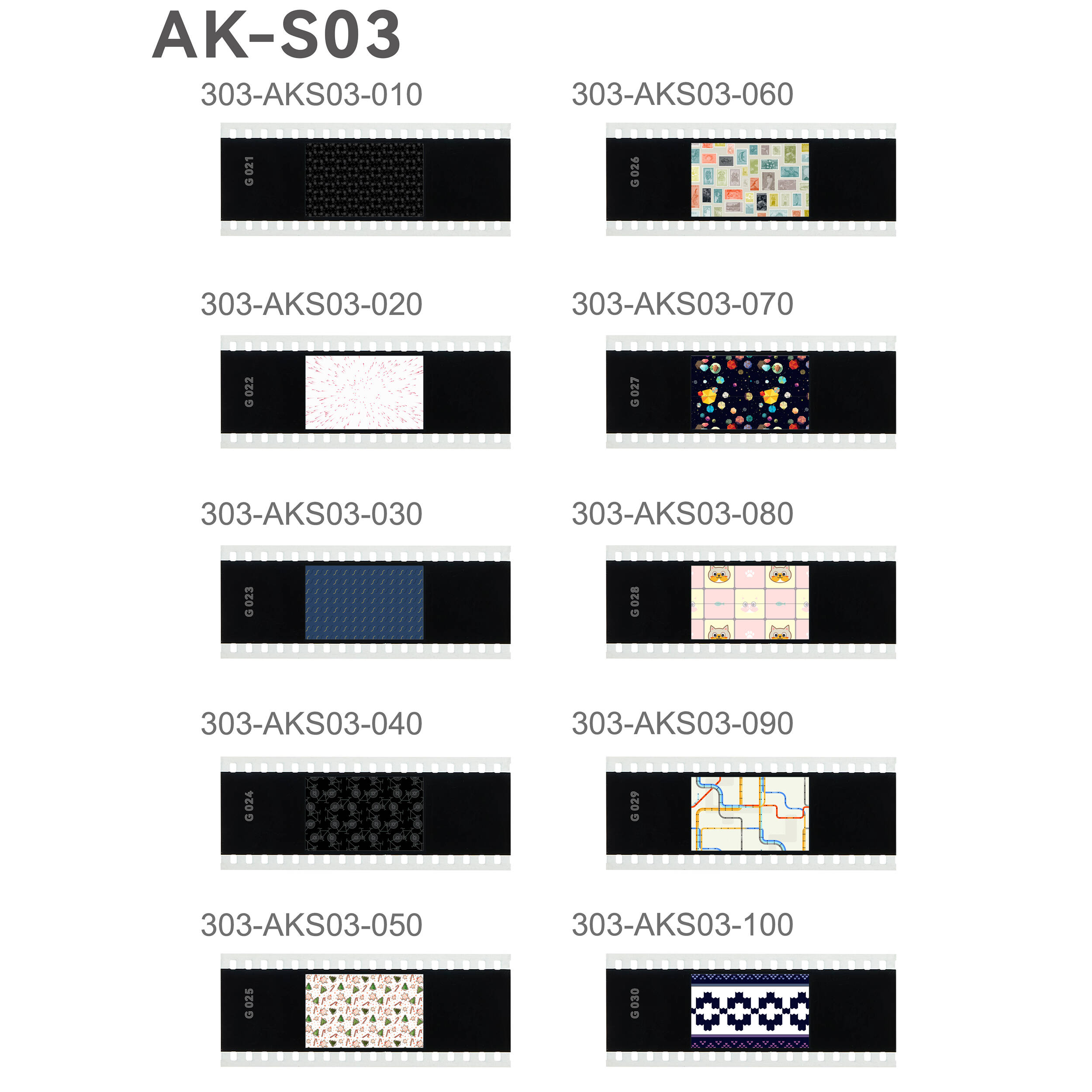 картинка Набор слайдов Godox AK-S03 от магазина Ultra-mart