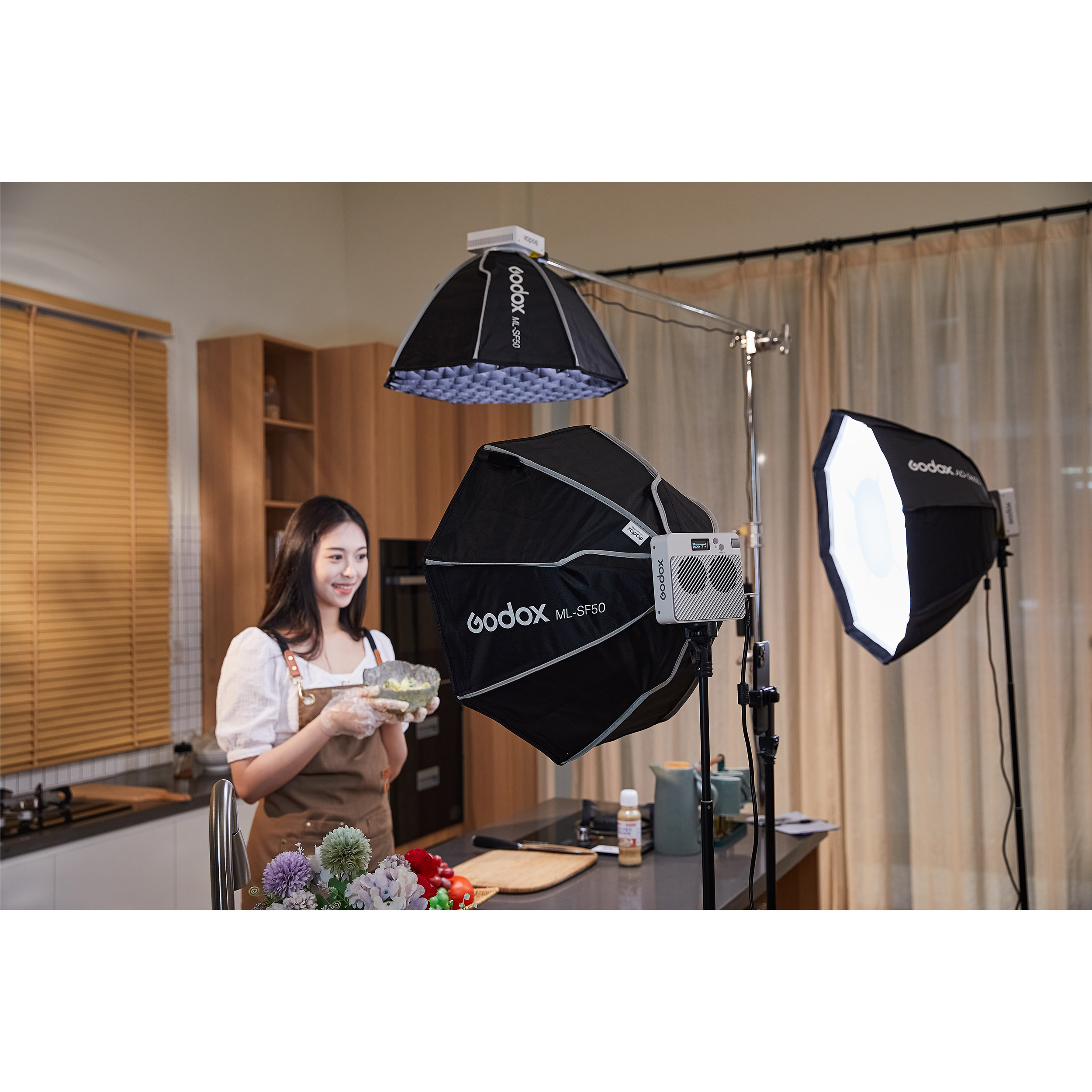 картинка Октобокс Godox ML-SF50 с сотами для ML100Bi от магазина Ultra-mart